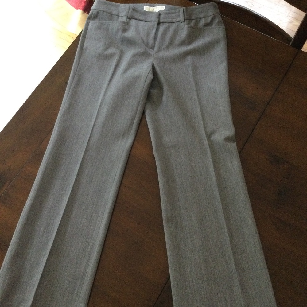 Vintage Michael Kors flare pants. Light grey. Size 2p.
